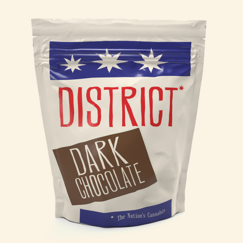 Dark Chocolate 50mg Edible